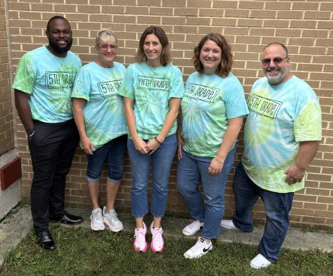 Fifth Grade Teachers' Team Picture